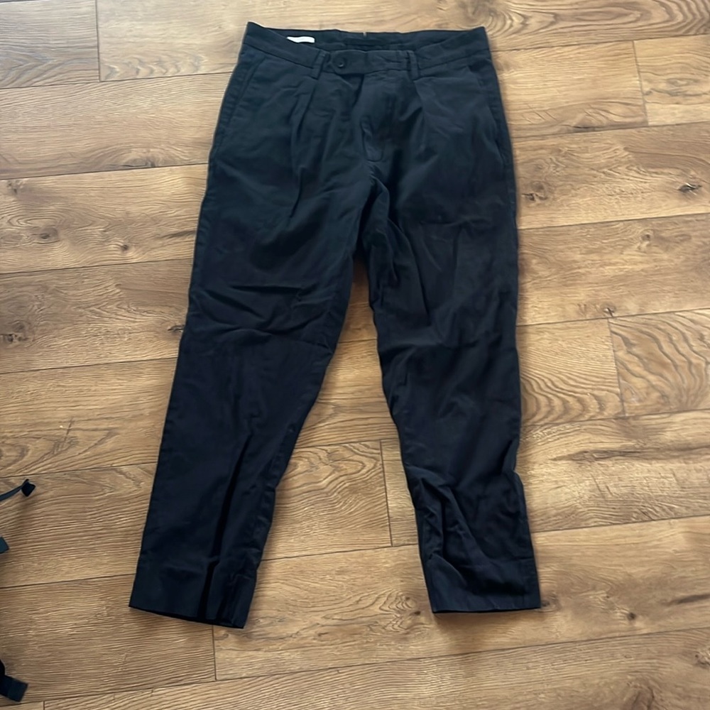 Massimo Dutti Men's wool blend trousers